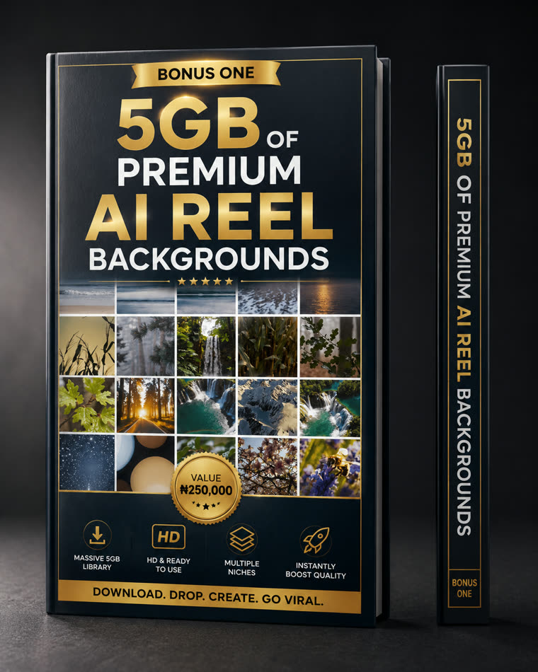 5GB of premium AI reel backgrounds